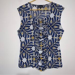 Grayson women's sleeveless ruched top XL